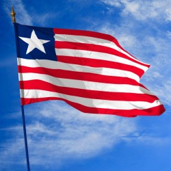 Drapeau Liberia dans drapeaux des pays Unic