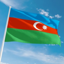 Pavillon Azerbaïdjan drapeau pays Unic