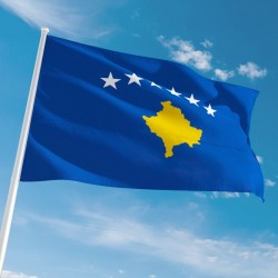 Pavillon Kosovo drapeau du monde Unic