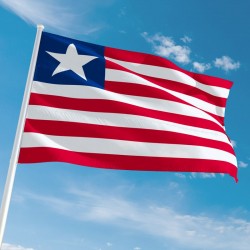 Pavillon Liberia drapeau du monde Unic