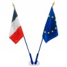 Kit de pavoisement des Ecoles drapeau France drapeau Europe