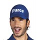 Casquette bleue avec écriture France