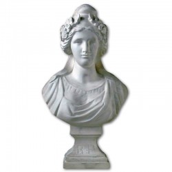 Buste de Marianne 44 cm artisanale Drapeaux Unic