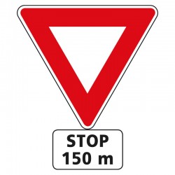 Stop dans 150m