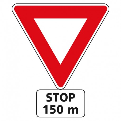 Stop dans 150m