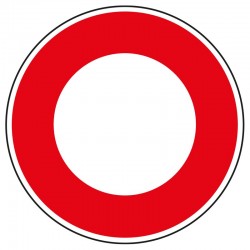 Circulation interdite