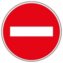 Panneau sens interdit