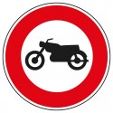 Interdit aux motocyclettes