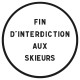 Fin d'interdiction spécifique