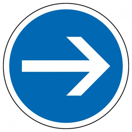 Obligation de tourner à droite