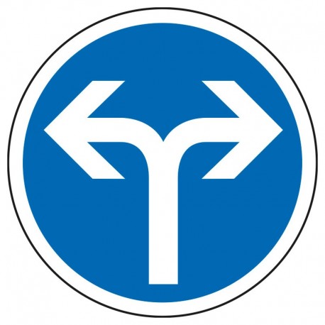 Obligation de direction (à droite ou à gauche)