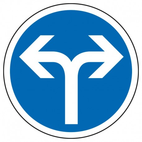 Obligation de direction (à droite ou à gauche)