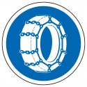 Obligation de circuler avec des chaines à neige