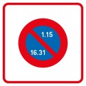 Début de zone à stationnement unilatéral à alternance semi-mensuelle