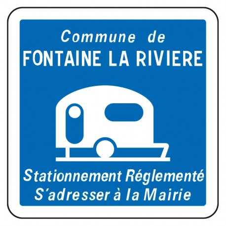 Stationnement réglementé pour les caravanes