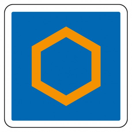 Indication d'un paiement par abonnement sur une route à péage