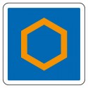 Indication d'un paiement par abonnement sur une route à péage