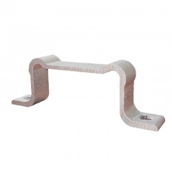 Bride pour support de panneau de signalisation - 80 x 40 mm