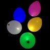 5 ballons multicolores à LED