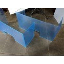 Protection plexiglas pour comptoir
