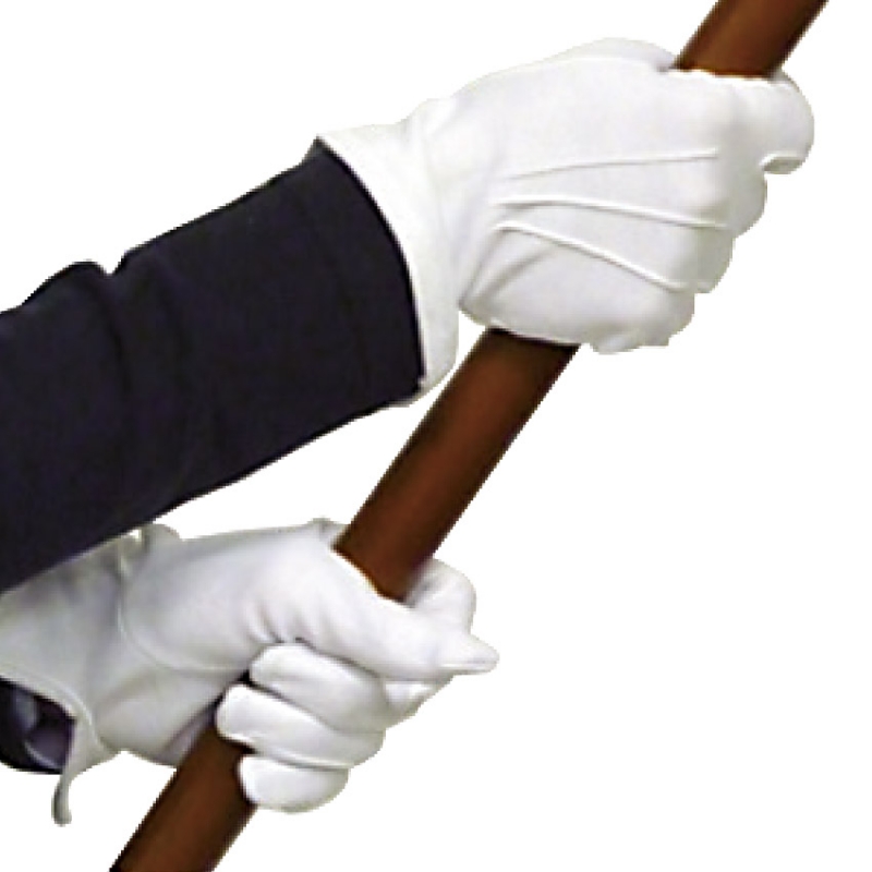 Paire de gants blancs pour les cérémonies