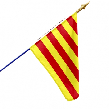 Drapeau Roussillon dans drapeaux provinces françaises Unic