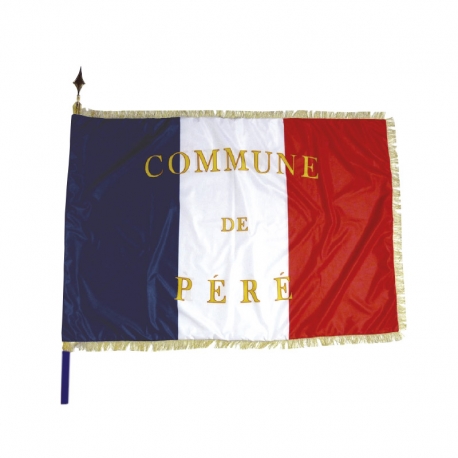 Drapeau imprimé de cérémonie personnalisé