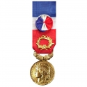 Médaille du travail 40 ans d'ancienneté
