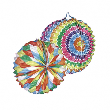 Ballon rond multicolore