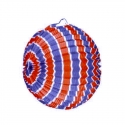 Ballon rond tricolore Ø 22 cm