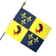 Drapeau Dauphiné Unic drapeau region province