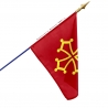 Drapeau Languedoc Unic drapeau region province