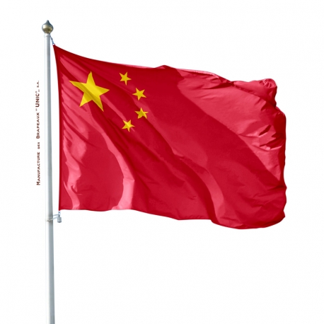 Pavillon Chine drapeau du monde Unic