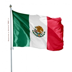 Pavillon Mexique drapeau du monde Unic