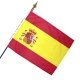 Drapeau Espagne / espagnol drapeau du monde Unic