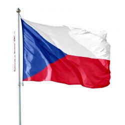 Pavillon République Tchèque drapeau des pays Unic
