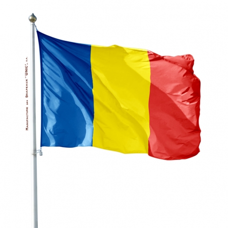 Pavillon Roumanie drapeau des pays Unic