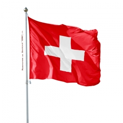Pavillon Suisse drapeau pays d'Europe