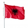 Pavillon Albanie drapeau du monde