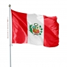 Pavillon Pérou drapeaux des pays Unic