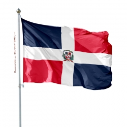 Pavillon République Dominicaine drapeau des pays Unic