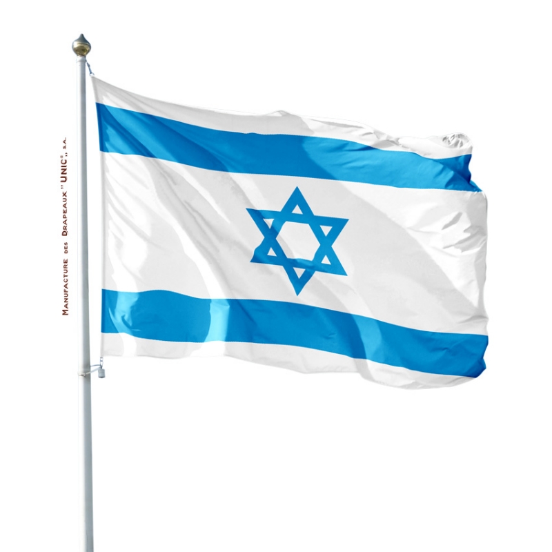 Pavillon Israel drapeau Israélien drapeau du monde Unic