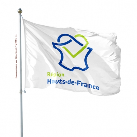 Pavillon Hauts de France drapeau region Unic