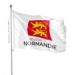 Du drapeau de la région Normandie dimpression design unique Matériaux de  haute qualité Taille 3x5 Ft / 90x150 cm Fabriqué dans lUE -  France