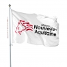 Pavillon Nouvelle Aquitaine drapeau région Unic