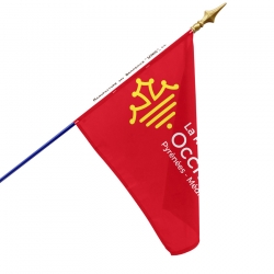 Drapeau Occitanie drapeaux regionaux Unic