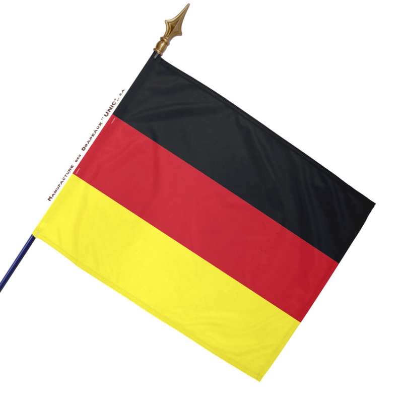 Allemagne Oberpfalz bâton DRAPEAU drapeaux drapeaux stock drapeau 30x45cm