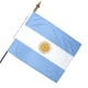 Drapeau Argentine Unic drapeau du monde