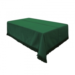 Tapis de mairie vert coupe franche en 260 x 180 cm