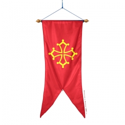 Oriflamme Languedoc province française Drapeaux Unic